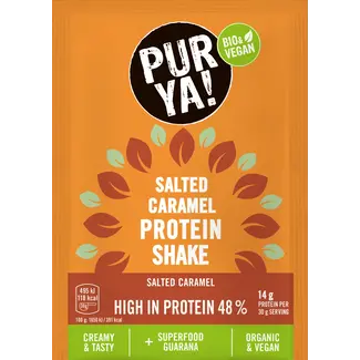 PURYA! PURYA! Proteïnepoeder 48% Salted Caramel Met Guarana