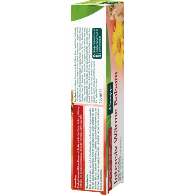 Kneipp Intensieve Warmte Balsem Met Arnica 100 ml