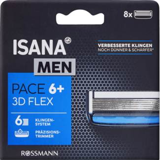 ISANA MEN ISANA MEN Navulmessen Pace 6+ 6st