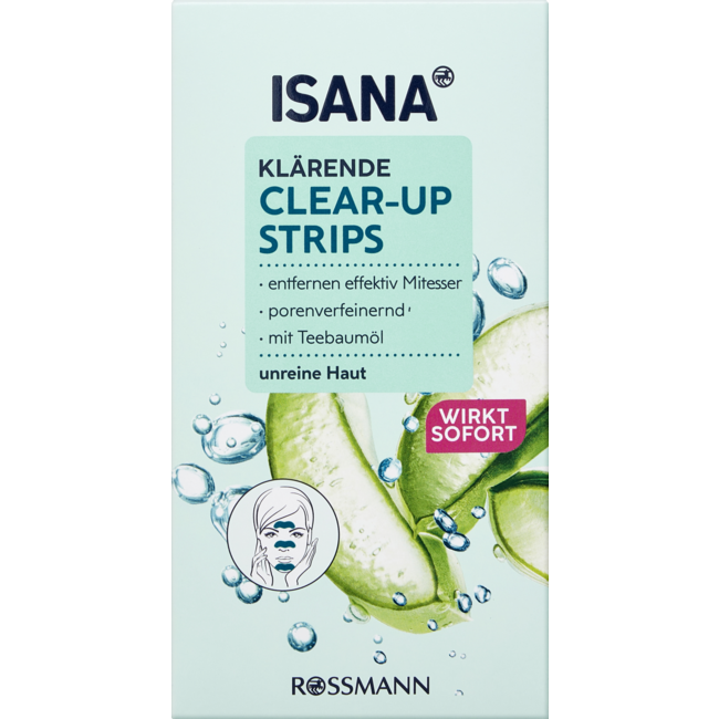 ISANA Clear-Up Strips Theeboomolie 3st
