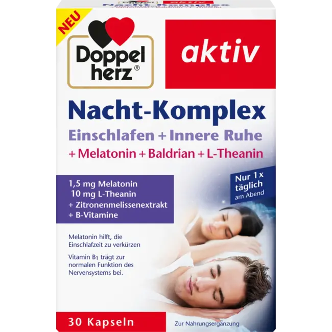 Doppelherz Nachtcomplex Capsules 30 St. 16.8 g