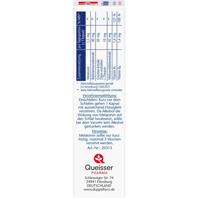 Doppelherz Nachtcomplex Capsules 30 St. 16.8 g