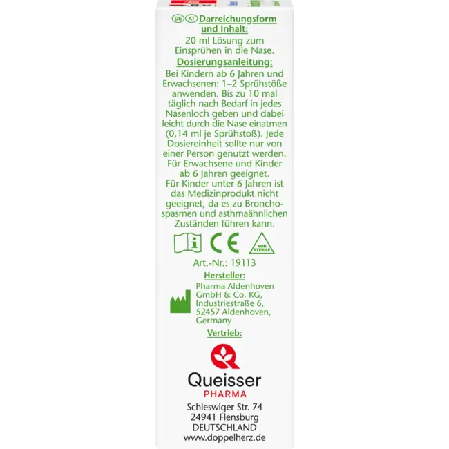 Doppelherz Zeewater Neusspray 20 ml