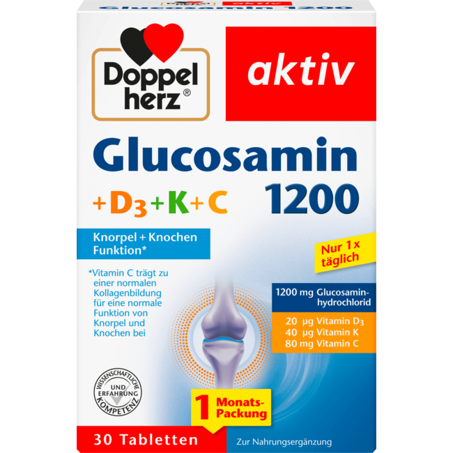 Doppelherz Glucosamine 1200 Tabletten 30 St 47.4 g