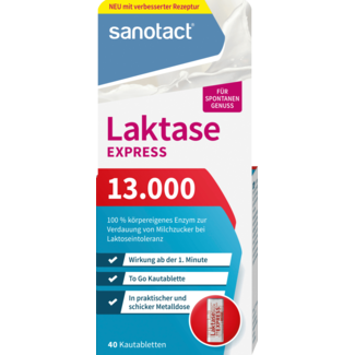 SANOTACT SANOTACT Express Lactase 13.000 Kauwtabletten