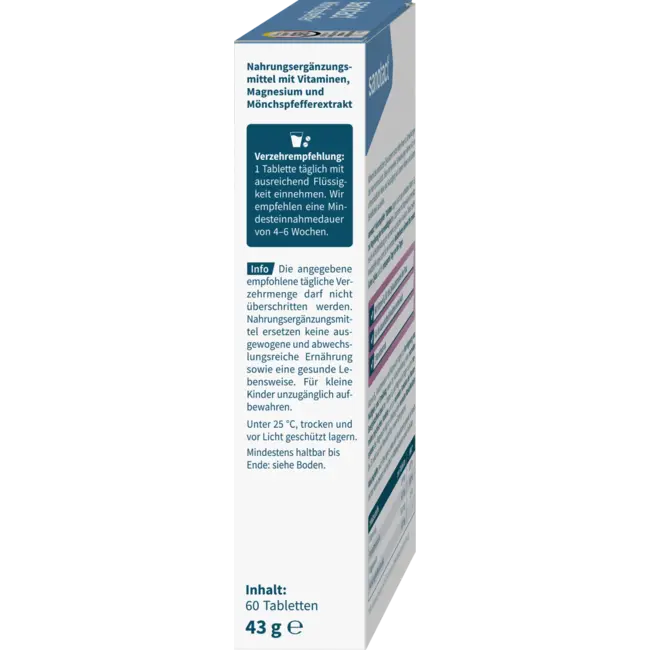 sanotact Monnikspeper Tabletten 60 St 43 g