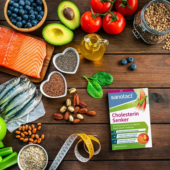 sanotact Cholesterolverlagende Capsules 45 St. 49 g