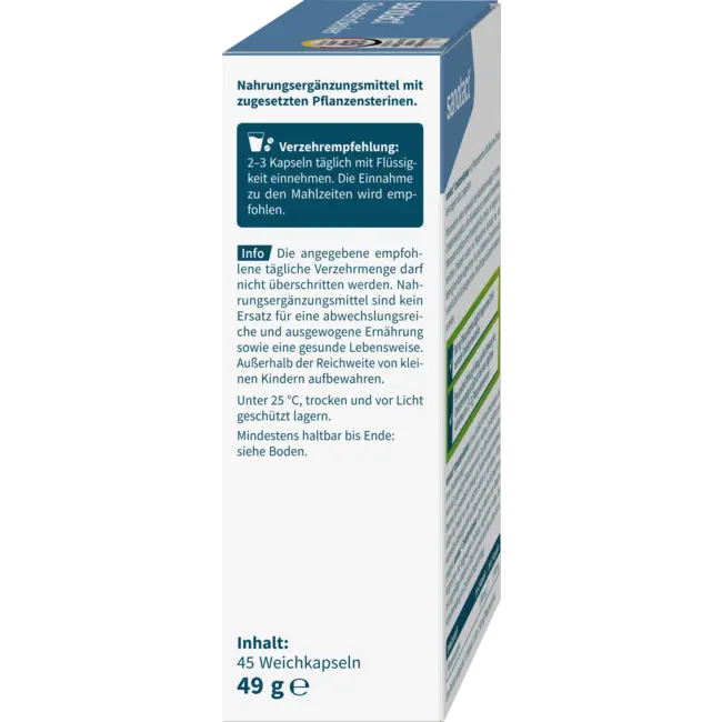 sanotact Cholesterolverlagende Capsules 45 St. 49 g