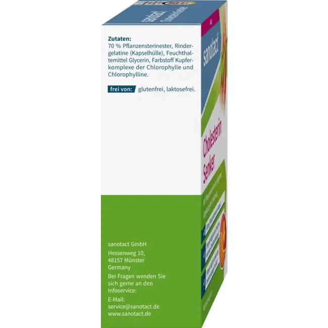 sanotact Cholesterolverlagende Capsules 45 St. 49 g