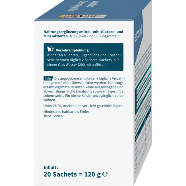 sanotact Elektrolyte Plus 20 St 120 g