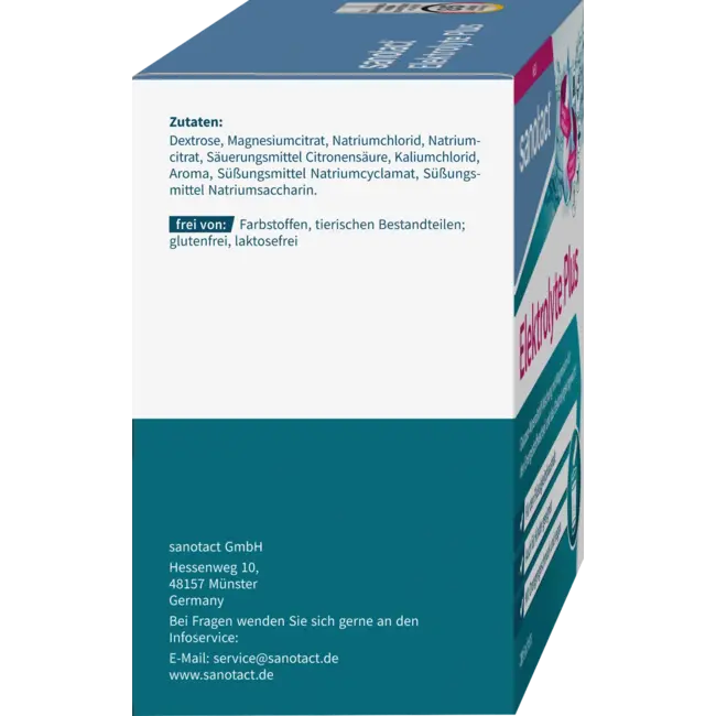 sanotact Elektrolyte Plus 20 St 120 g