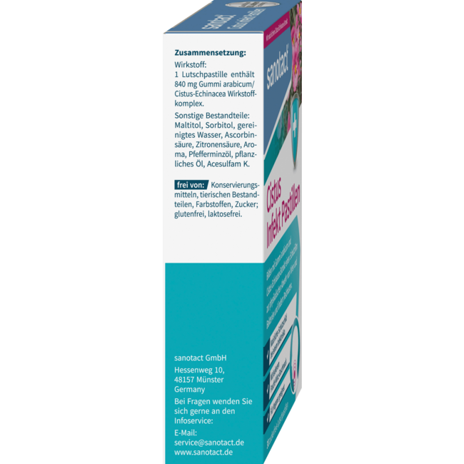 sanotact Cistus Infect Pastille 30 St. 60 g