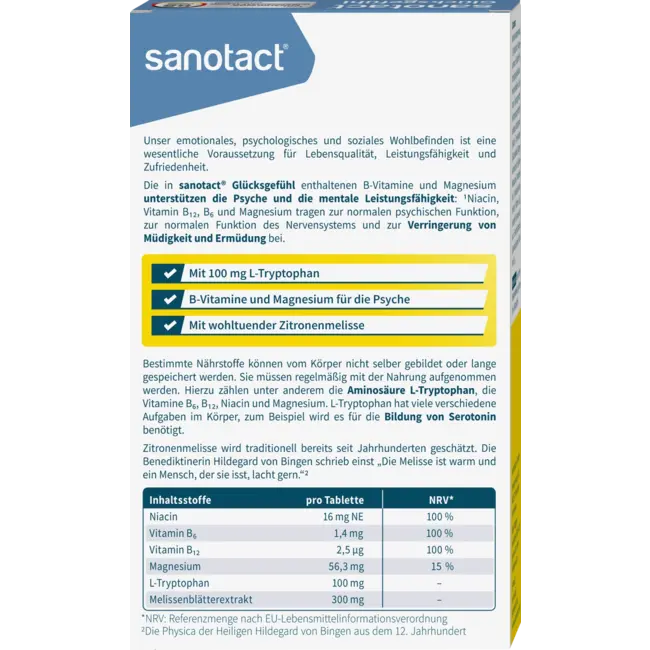 sanotact Gelukstabletten 20 St. 11 g