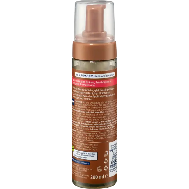 SUNDANCE Zelfbruinende Mousse 200ml 200 ml