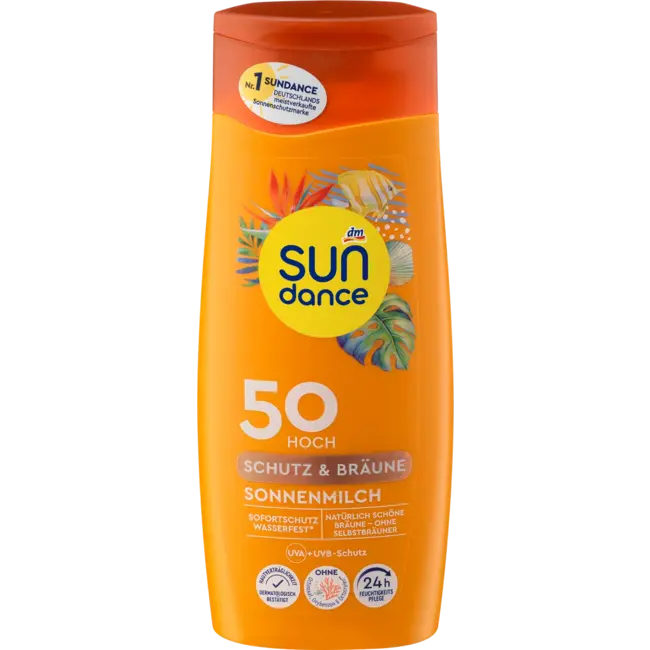 SUNDANCE SUNDANCE Zonnemelk Bescherming+bruin SPF50 200 ml