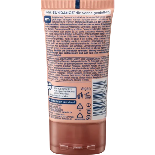SUNDANCE SUNDANCE Zonnevloeistof Getint SPF 30 50 ml