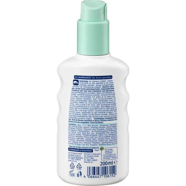 SUNDANCE Zonnespray, Sensitief, SPF 50 200 ml