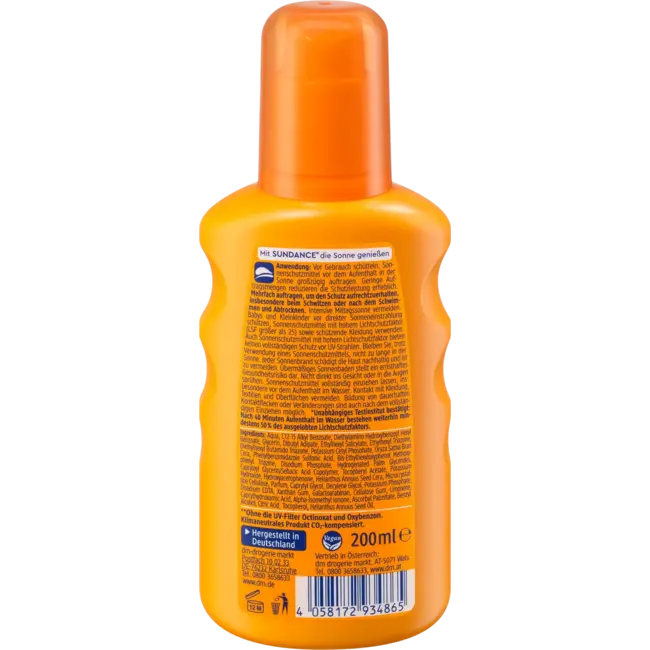 SUNDANCE Zonnespray SPF 50+ 200 ml
