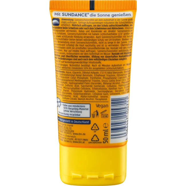 SUNDANCE Zonnevloeistof Gezicht Matterend, SPF 30 50 ml