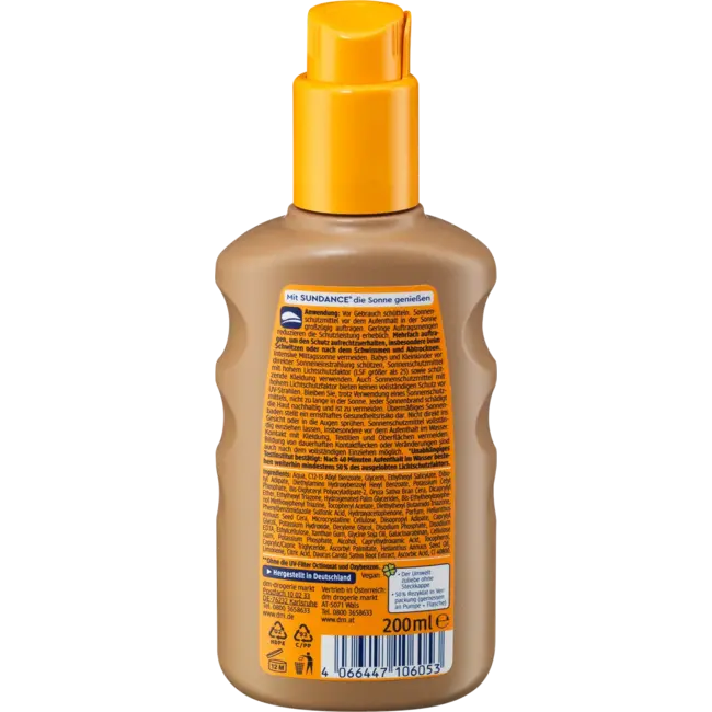 SUNDANCE Zonnespray Caroteen SPF 15 200 ml
