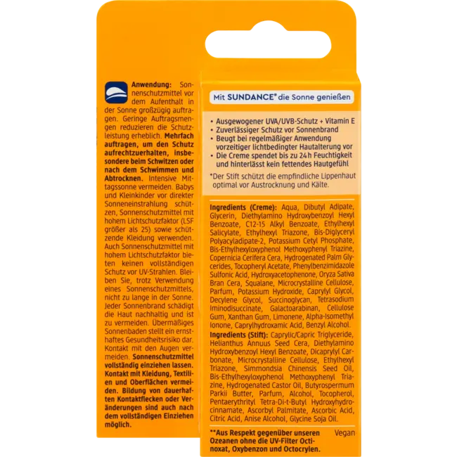 SUNDANCE Zonwering Combi Gezichtscrème + Pen, SPF 50 20 ml