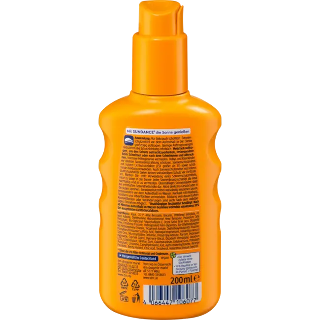 SUNDANCE Zonnespray SPF 20 200 ml