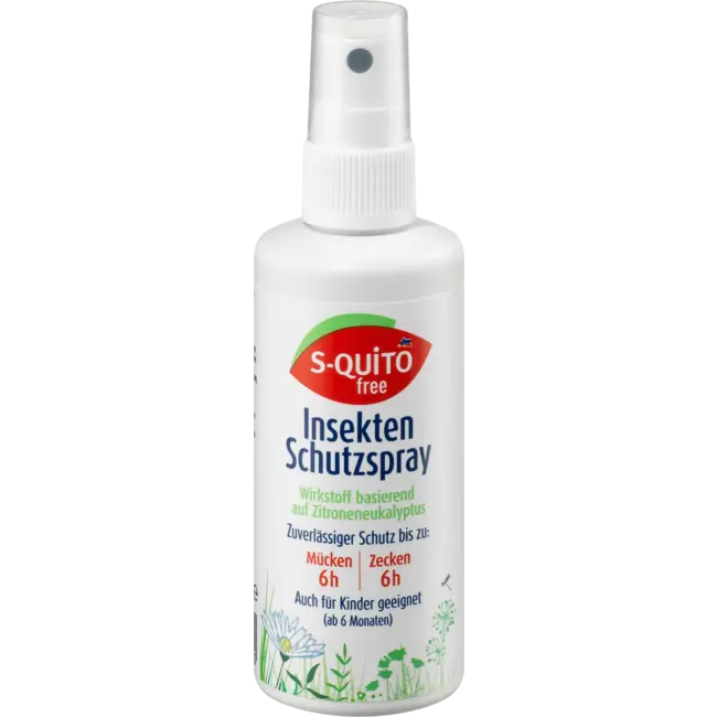S-quitofree Insectenwerende Spray Citroeneucalyptus 100 ml
