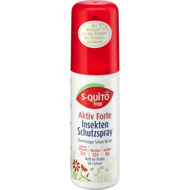 S-quitofree Insectenwerende Spray Aktiv Forte 100 ml