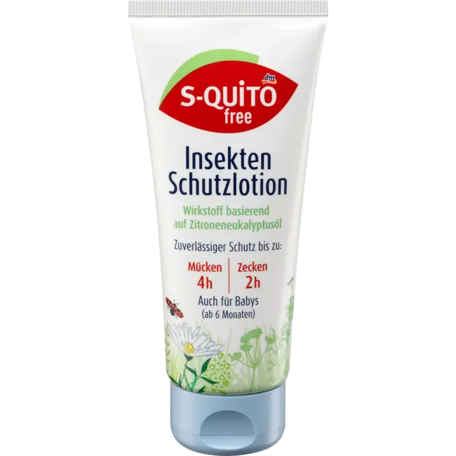 S-quitofree Insectenwerende Lotion Met Citroeneucalyptus 100 ml