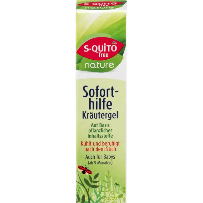 S-quitofree Insectenbeet Noodhulp Kids Met Kruiden, Nature 15 ml