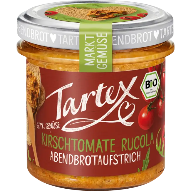 Tartex Broodbeleg, Kerstomaat Rucola 135 g