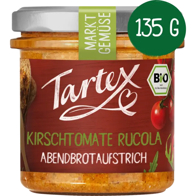 Tartex Broodbeleg, Kerstomaat Rucola 135 g