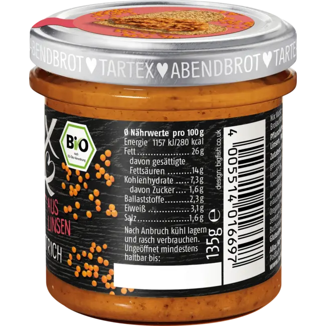 Tartex Broodbeleg, Sucuk Van Linzen 135 g