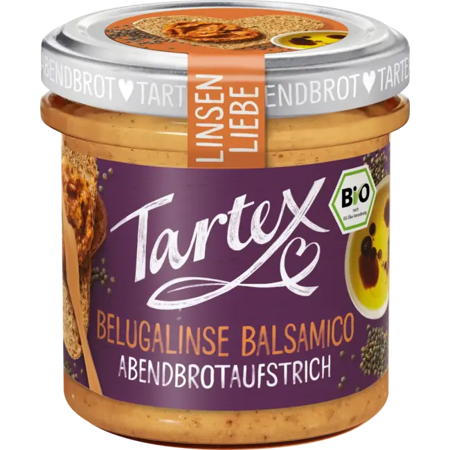 Tartex Broodbeleg, Belugalinse Balsamico 140 g