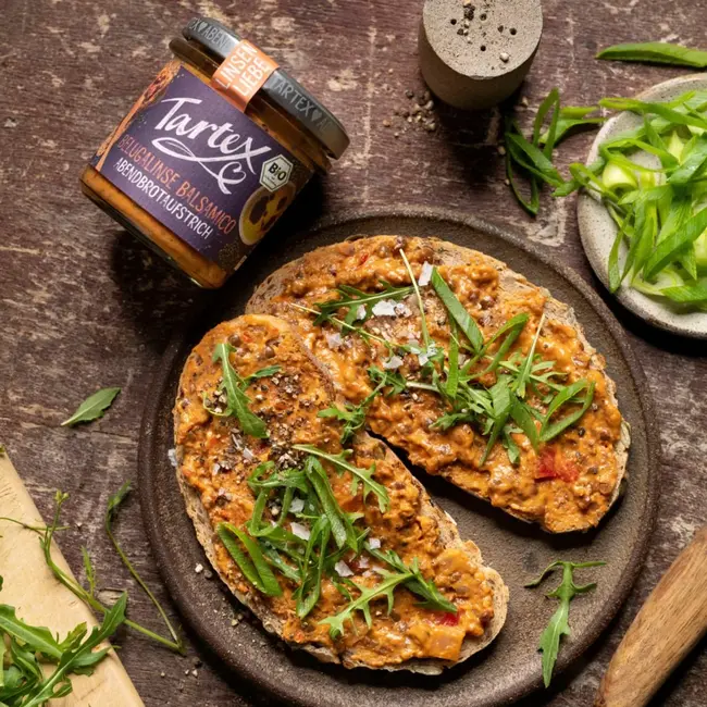 Tartex Broodbeleg, Belugalinse Balsamico 140 g