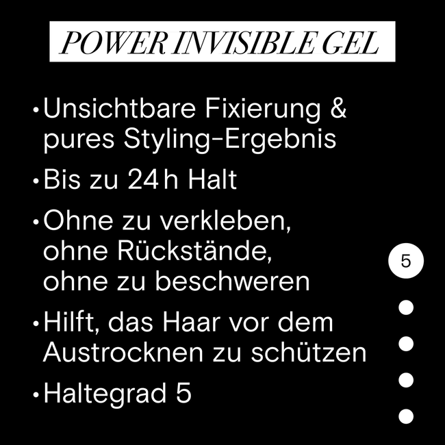 Schwarzkopf taft Haargel POWER INVISIBLE Halt 5 150 ml
