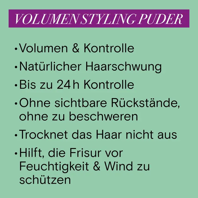 Schwarzkopf taft Haarpoeder VOLUMEN 10 g