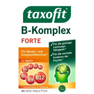 taxofit taxofit Vitamine B-complex Tabletten 40 St.