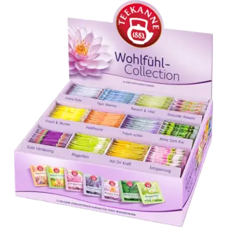 Teekanne Teekanne Welzijnsthee Collection Box, 11 Verschillende Soorten Thee (180 Stuks)