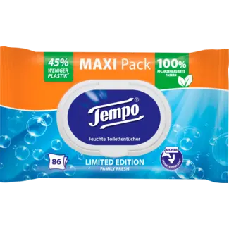 Tempo Tempo Vochtig Toiletpapier Maxi Pack