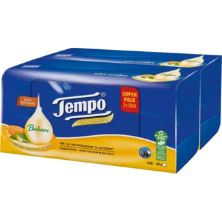 Tempo Tempo Zakdoeken Duo Box Soft & Sensitive (2x90 St.)