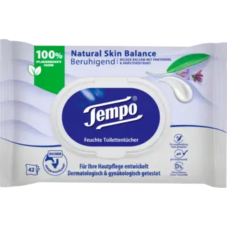 Tempo Tempo Vochtig Toiletpapier Natural Skin Balance