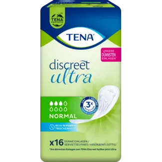 TENA TENA Discreet Maandverband Incontinentie Ultra Normaal