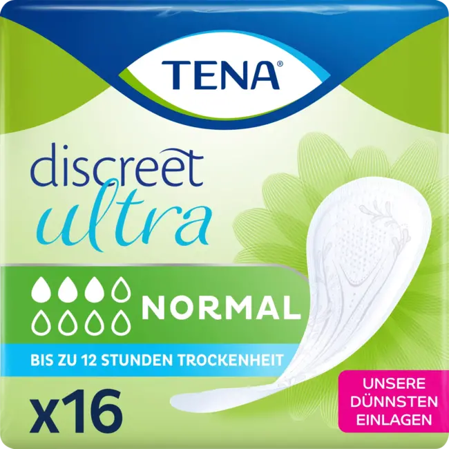 TENA Discreet Maandverband Incontinentie Ultra Normaal 16 St