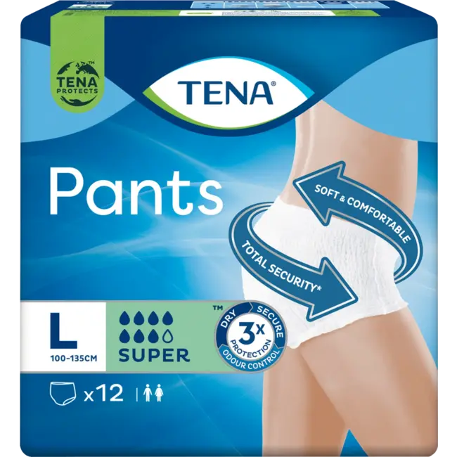 TENA Pants Inkontinenz Gr. L Super 12 St