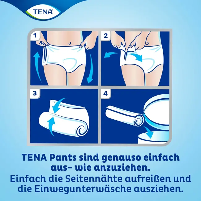 TENA Pants Inkontinenz Gr. L Super 12 St