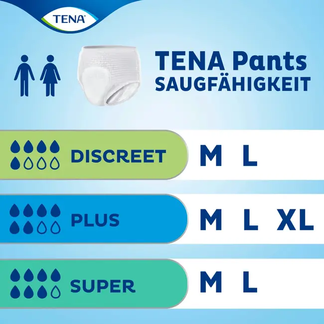 TENA Pants Inkontinenz Gr. L Super 12 St