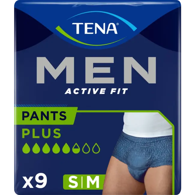 TENA Men Pants Incontinentie Maat M 9 St