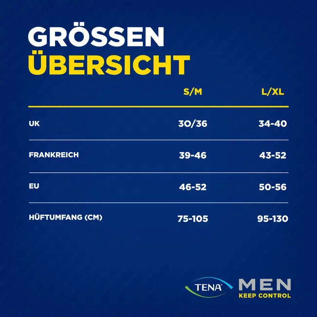 TENA Men Pants Incontinentie Maat M 9 St