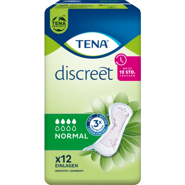 TENA Discreet Maandverband Incontinentie Normaal 12 St